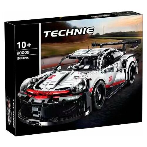 конструктор lego technic 42096 porsche 911 rsr Конструктор Гоночный автомобиль Porsche 911 RSR, 1630 деталей / Совместимый с Technic 42096