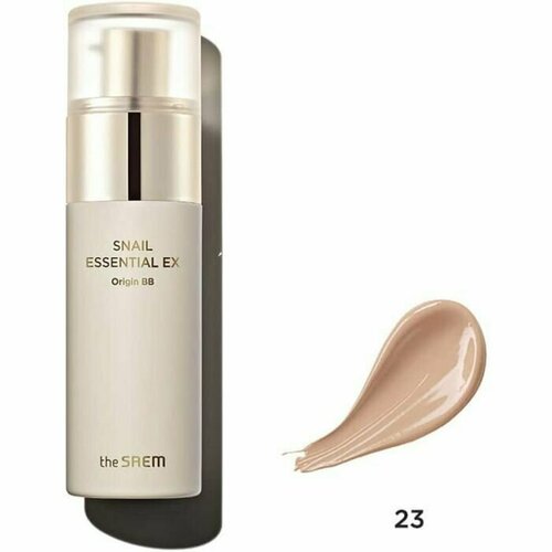 The Saem BB крем с улиткой антивозрастной 40 мл Snail Essential EX Origin BB Cream SPF38, оттенок 23 Natural Beige bb крем антивозрастной snail essential ex origin cream spf38 pa 40мл 21 light beige