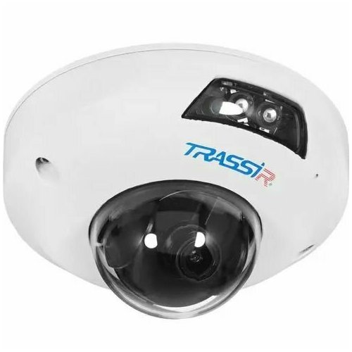 trassir ip камера trassir tr d4s5 2 8 poe Видеокамера IP Trassir TR-D4121IR1 3.6-3.6мм цветная корп: белый