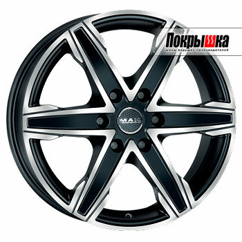 Диски MAK King 6 6.5х16/6х139.7 D112.0 ET10.0, Ice Black