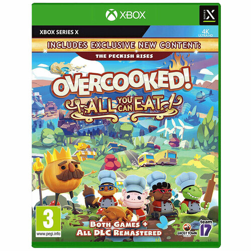Игра Overcooked: All You Can Eat (XBOX Series X, русские субтитры) игра overcooked all you can eat для nintendo switch