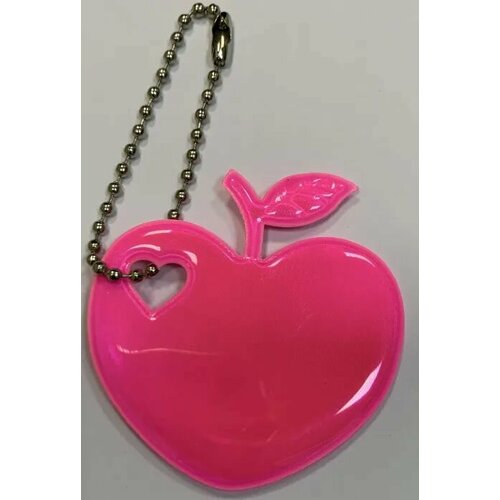 Светоотражатель , 1 шт., розовый