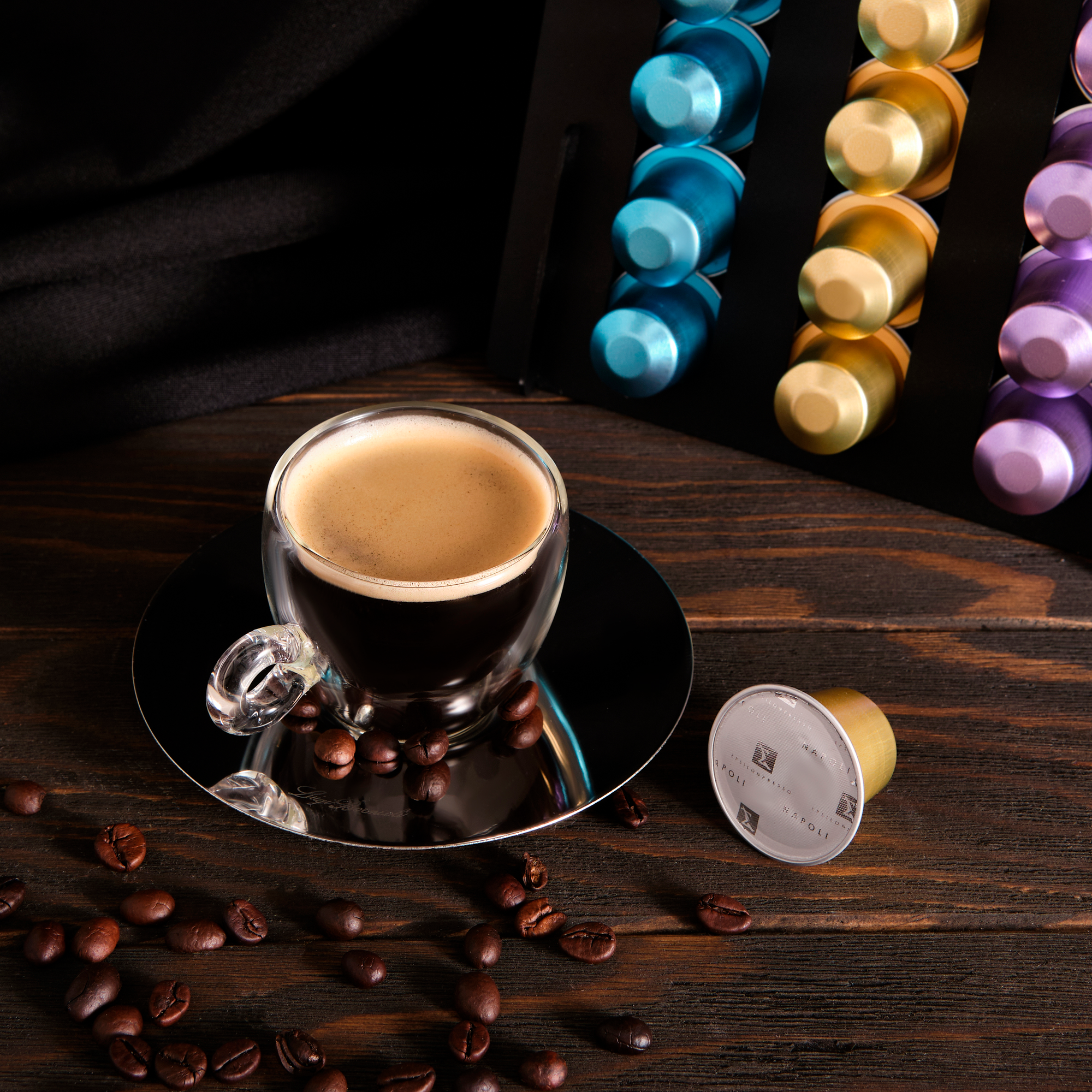 Кофе в капсулах EPSILONPRESSO NAPOLI для кофемашины Nespresso, 10 шт.