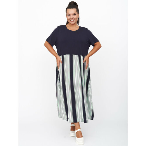 фото Платье zory, размер 60-62, синий