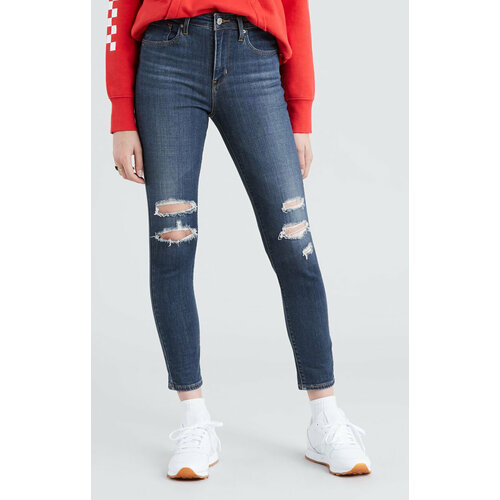 фото Джинсы скинни levi's, размер 24/27, синий