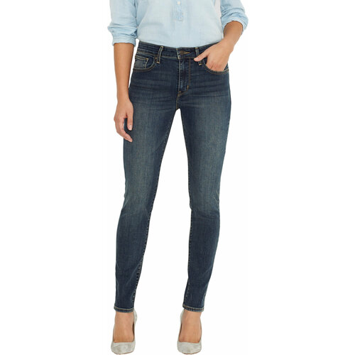 фото Джинсы скинни levi's, размер 24/30, синий