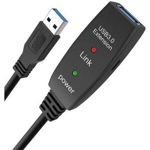 Кабель-адаптер USB3.0-repeater, удлинительный активный Af> 5м iOpen (Aopen/Qust)