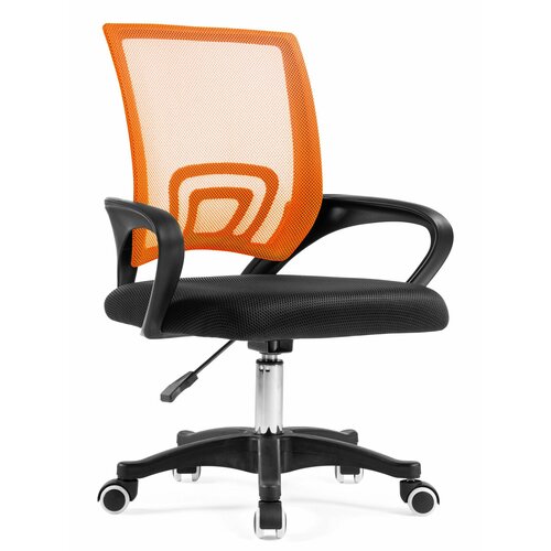 Кресло офисное WOODVILLE Черный/Оранжевый 600х820х550