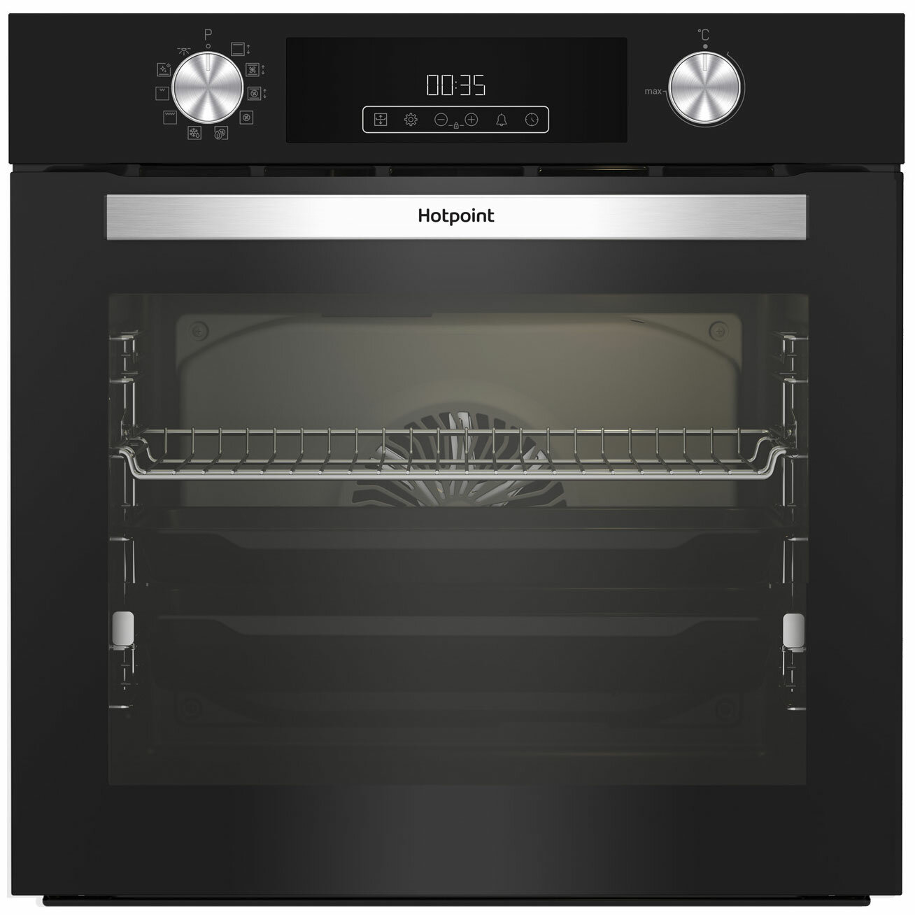 Электрический духовой шкаф Hotpoint FE8 831 JSC BL - фотография № 1