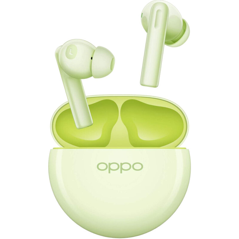 Наушники Oppo Enco Buds 2 Lime Green ETE41 - фото №7