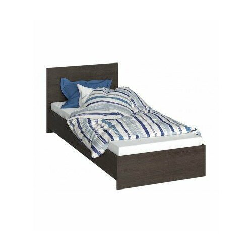 Двуспальная кровать Woodville Адайн 160х200 венге/венге