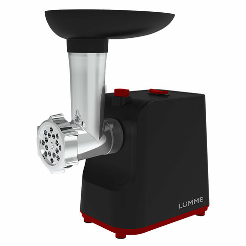 Мясорубка LUMME LU-MG2111A черныйкрасный 226600₽
