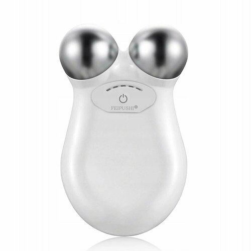 Микротоки для лица Роликовый микротоковый массажер для лица цвет белый 328000₽