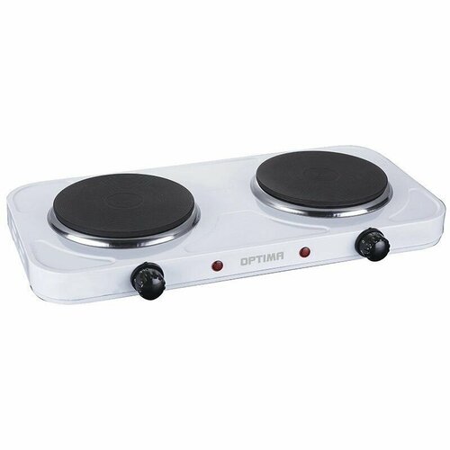 Плита настольная электрическая WILLMARK НS-210W белый диск 2-конф 223200₽