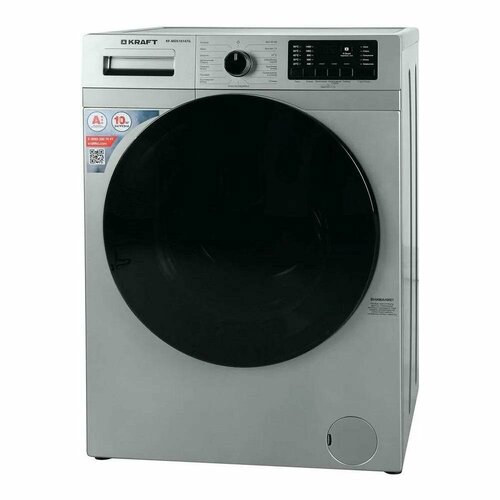 Стиральная машина Kraft KF-MDS10147G фронтальная, 10 кг, 1400 об/мин, A+++ — купить, цена, характеристики