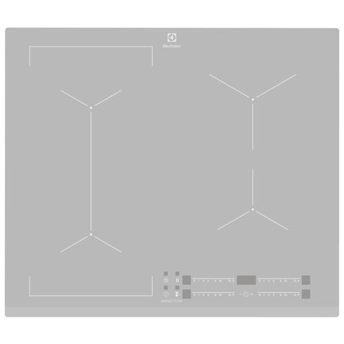 Поверхность индукционная Electrolux EIV 63440BS Bridge 600 SLIM-FIT серебристый 7799000₽