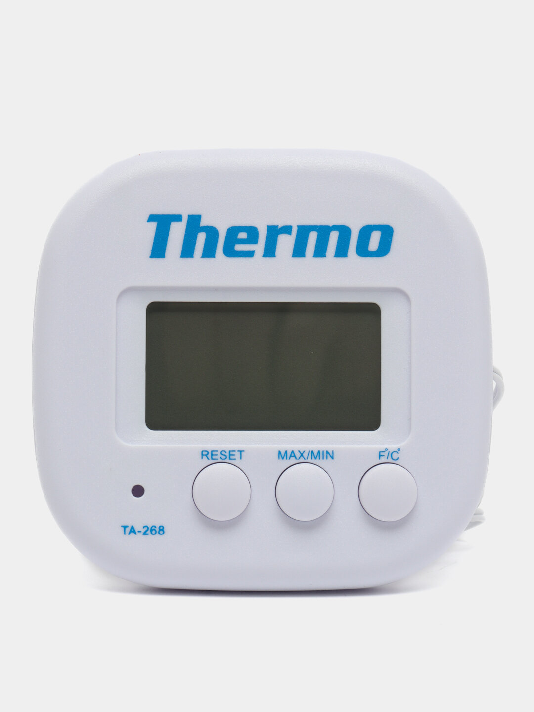 Термометр электронный, 2 режима, с уличным датчиком, 7,5 x 7,6 см - фотография № 1