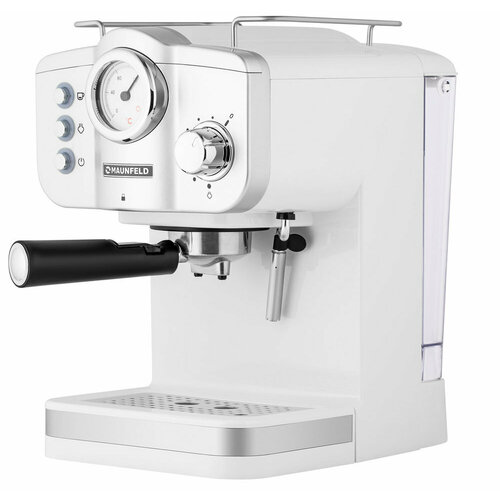 Кофемашина рожкового типа MAUNFELD MF-735WH PRO 1029900₽