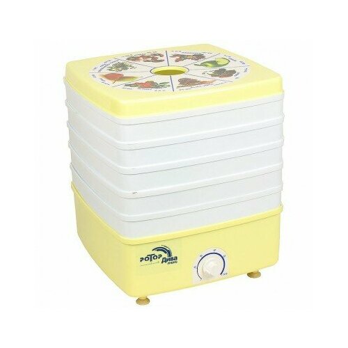 Электросушилка для овощей и фруктов Ротор-Дива люкс СШ-010 5 поддонов 383000₽