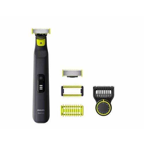 Бритва триммер для волос и бороды Philips One Blade Face & Body (QP6541/16) триммер для волос remington omniblade face body hg3000