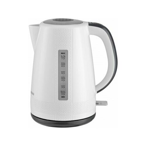 Электрический чайник Hyundai 17л 2200Вт белыйсерый корпус пластик 141600₽