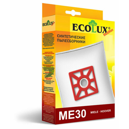 Пылесборник синтетический Ecolux ME30 4 шт 1260₽