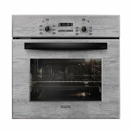 Электрический духовой шкаф GEFEST ДА 622-02 К16, черный с рисунком ночь