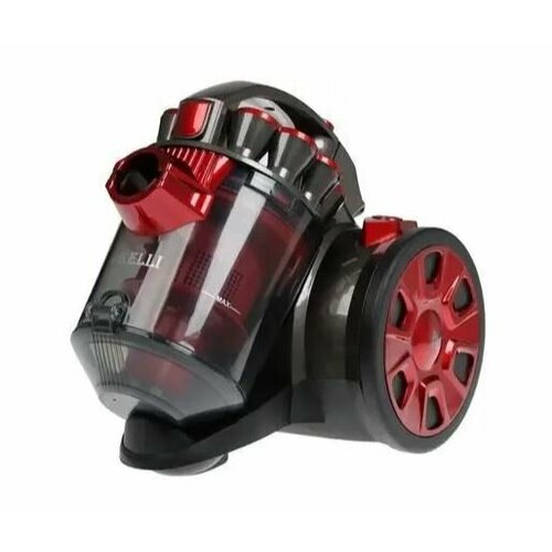 Пылесос Kelli 25 л с циклонным контейнером для пыли красный 2400 Вт 1105500₽