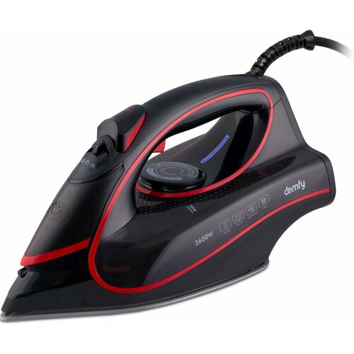 DOMFY DSC-EI606 2600Вт черный красный 229100₽