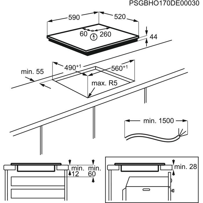 Варочная поверхность Electrolux EIS62449 - фотография № 2