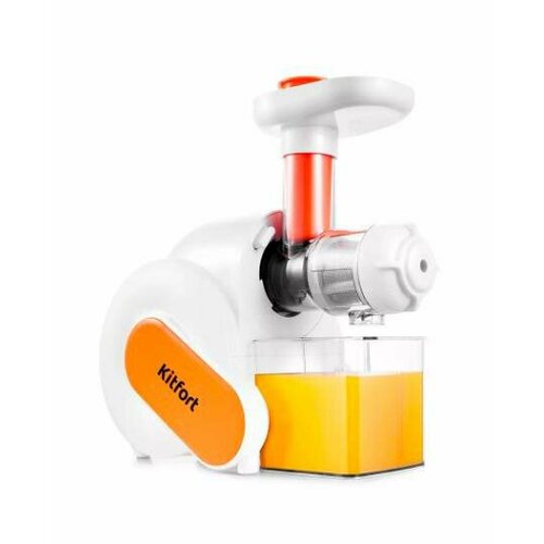 Соковыжималка шнековая Kitfort КТ-1110-2 белыйоранжевый 908600₽