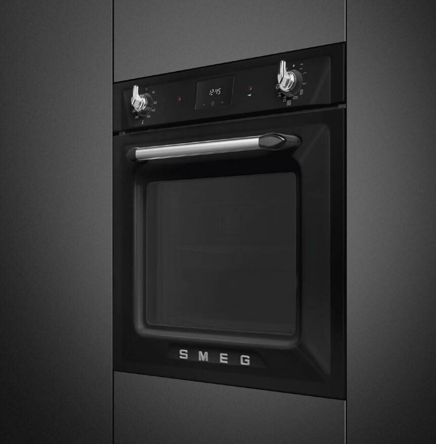 Духовой шкаф электрический с пиролизом Smeg SOP6900TN - фотография № 3