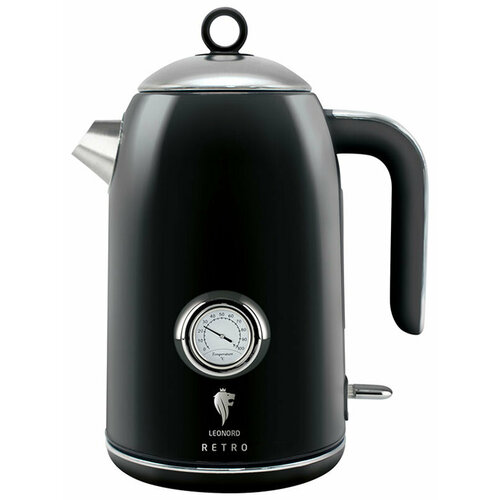 Чайник электрический Leonord LE-19032 RETRO 17 л черный 105842 24701₽
