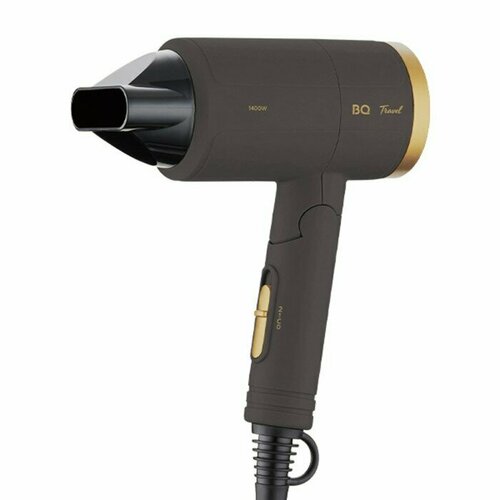 Фен BQ HD1212M 1400 Вт 2 скорости 2 температурных режима чёрный 139500₽