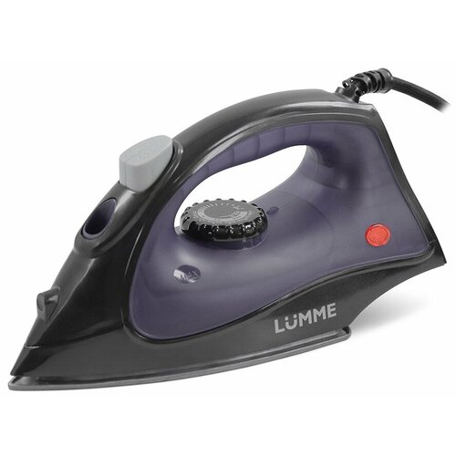 Утюг Lumme Люмме LU-IR1130A с отпаривателем антипригарное тефлоновое покрытие мощность 1800Вт бытовая техника 189900₽