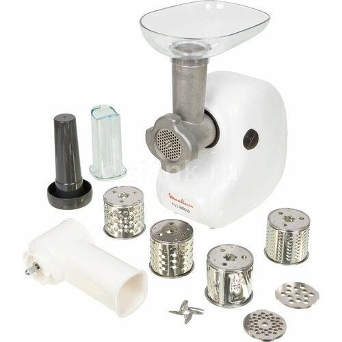 Мясорубка MOULINEX ME209139 белый черный 1167600₽