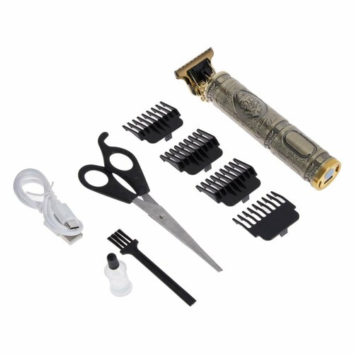 Уценка Машинка для стрижки LTRI-28 портативная 2500 мАч 4 насадки Барбер 127000₽