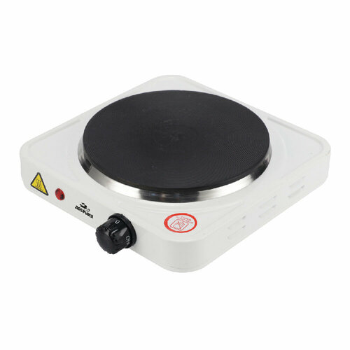 Электроплитка Добрыня DO-2210 1-но конфорочная закрытый ТЭН 15 кВт белая 122600₽