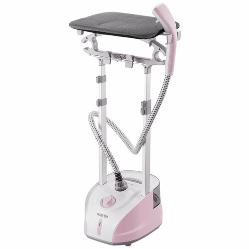 Вертикальный напольный отпариватель MARTA MT-1179 белый кварц 6815₽