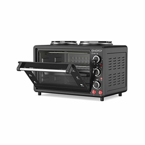 Мини-печь Energy GН-26A-B 26 л 1400 Вт таймер 2 конфорки черная 954700₽