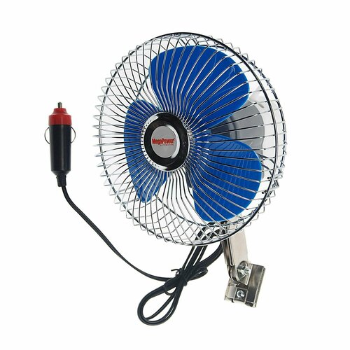 Вентилятор 16см с решеткой металл 24V MEGAPOWER 122000₽