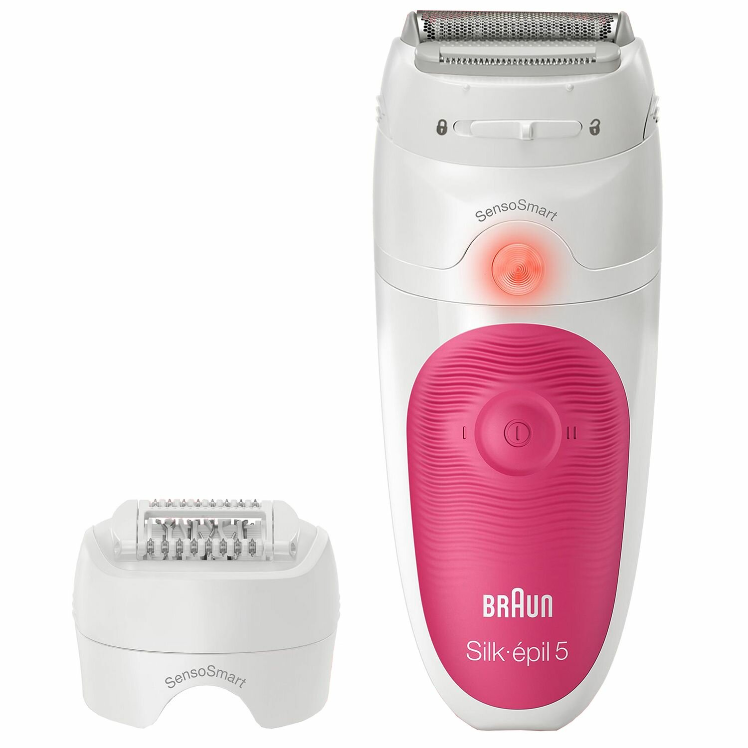 Эпилятор Braun Silk-epil S5 SES 5-600 белый/розовый - фото №1