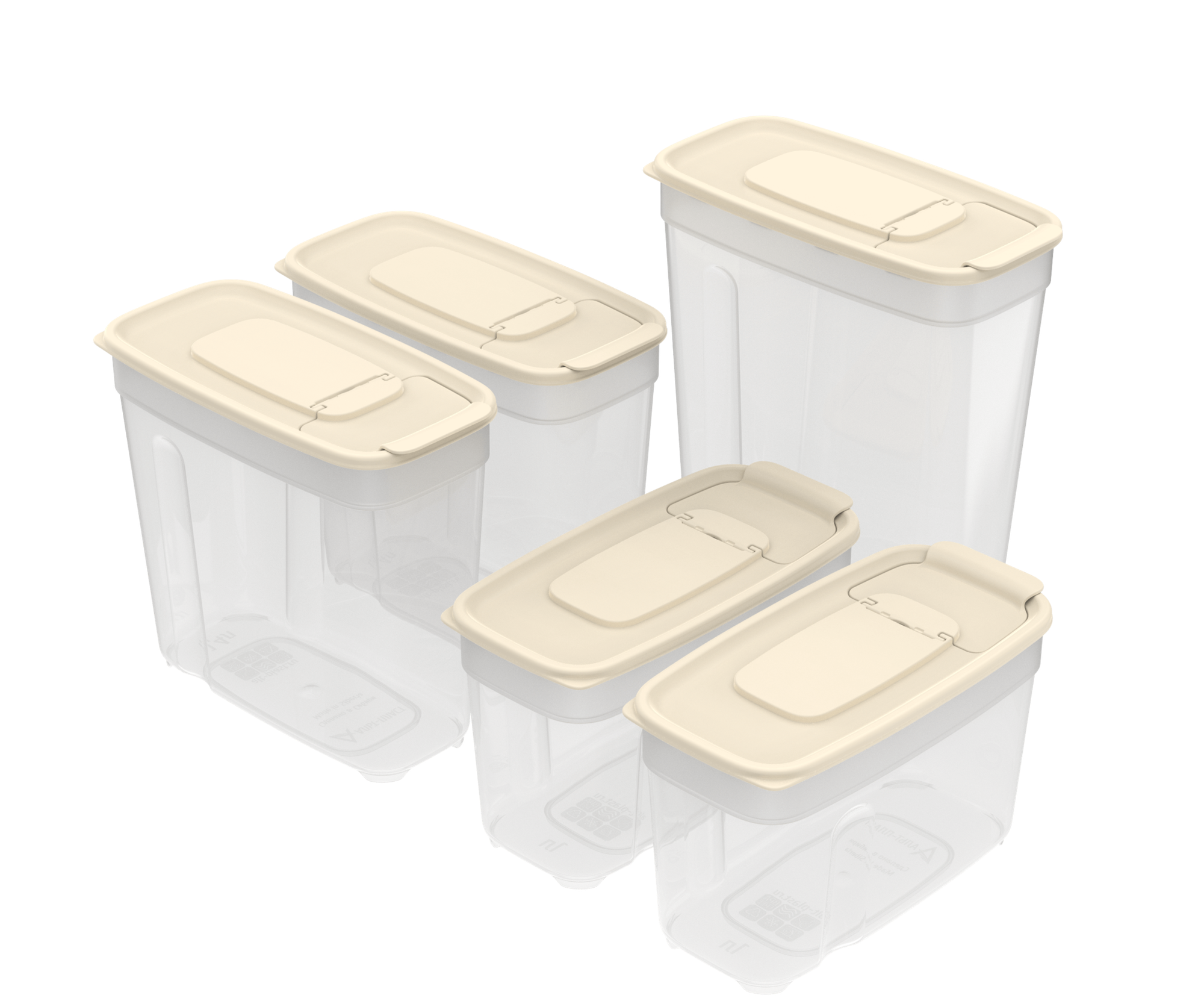 Набор контейнеров для сыпучих продуктов и еды Альт-Пласт АП 737