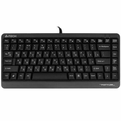 Клавиатура проводная A4Tech Fstyler FKS11 мембранная клавиш - 86 USB черная 115000₽