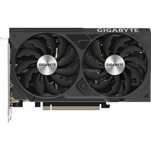 GigaByte Видеокарта Gigabyte PCI-E 4.0 GV-N406TWF2OC-16GD NVIDIA GeForce RTX 4060TI 16384Mb 128 GDDR6 2565/18000 HDMIx2 DPx2 HDCP Ret видеокарта gigabyte gv n406twf2oc 16gd geforce rtx 4060 ti 16gb windforce oc