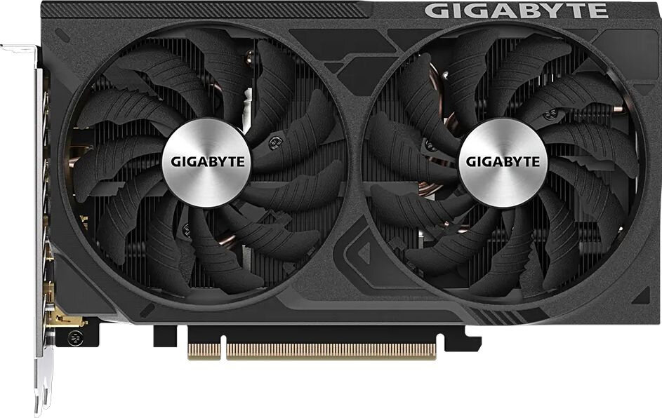 GigaByte Видеокарта Gigabyte PCI-E 40 GV-N406TWF2OC-16GD NVIDIA GeForce RTX 4060TI 16384Mb 128 GDDR6 2565/18000 HDMIx2 DPx2 HDCP Ret