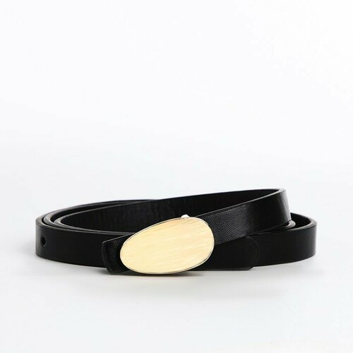 фото Ремень mega, размер 110, черный