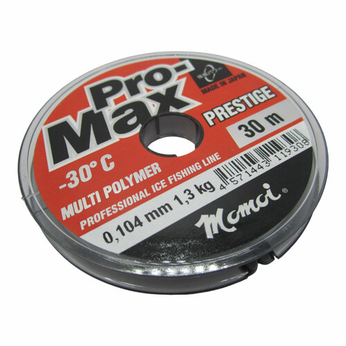 фото Леска momoi pro-max prestige 0,104мм 30м прозрачная