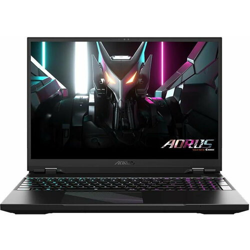 Ноутбук Gigabyte Aorus 16 BKF Core i7 13700H 16Gb SSD1Tb NVIDIA GeForce RTX4060 8Gb 16 QHD 2560x1440 Free DOS black WiFi BT Cam BKF-73KZ654SD 16158900₽