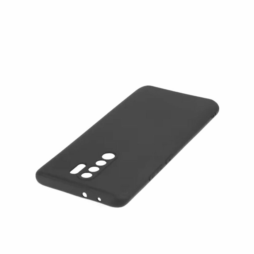 Чехол матовый для Xiaomi Redmi 9, черный
